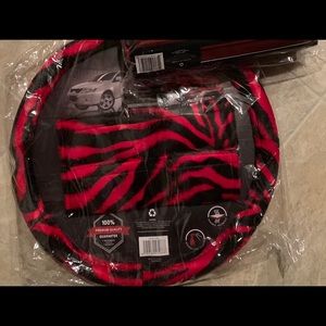 Zebra Steering wheel cover